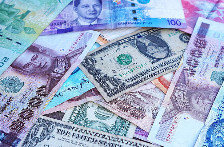 банкноты, банкноты, наличные деньги, валюта, доллар, финансы, деньги, бумага, сбережения, HD обои