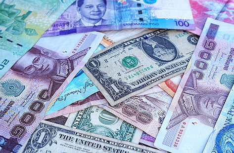 notas de banco, notas, dinheiro, moeda, dólar, finança, dinheiro, papel, poupança, HD papel de parede HD wallpaper
