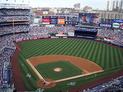 estádio de beisebol 2856x2142 Sports Baseball HD Art, stadium, baseball, HD papel de parede HD wallpaper