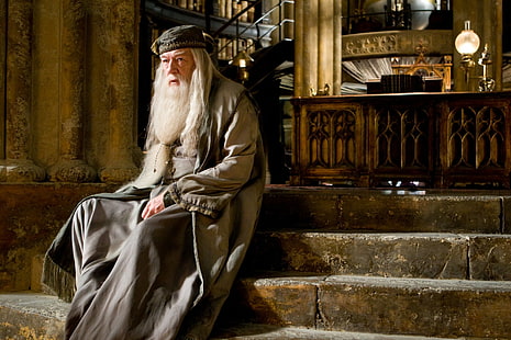 Harry Potter, Harry Potter och halvblodsprinsen, Albus Dumbledore, HD tapet HD wallpaper