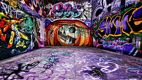 1920x1080 px Graffiti People Glasses HD Art, Graffiti, 1920x1080 px, HD tapet HD wallpaper