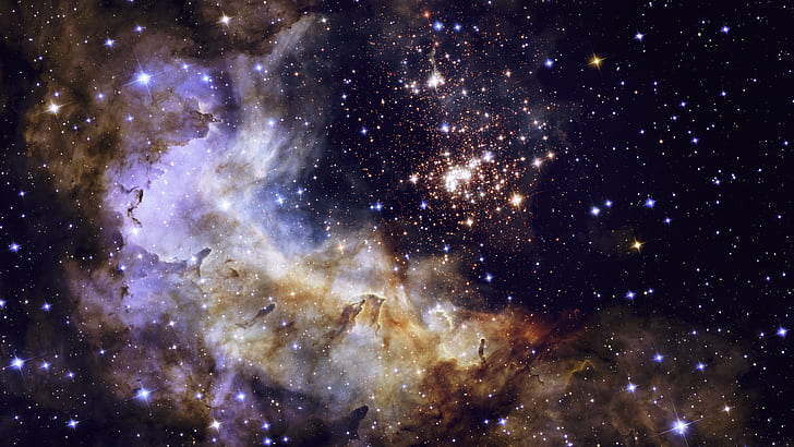 sains, luar angkasa, Hubble, alam semesta, nebula, NASA, Westerlund 2, bintang, Wallpaper HD