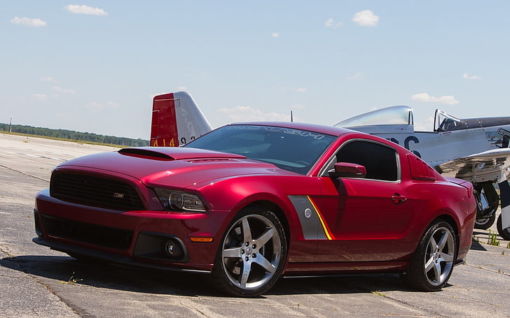 Mustang, Roush, Stage 3, Premier, Edition, 2013, HD wallpaper