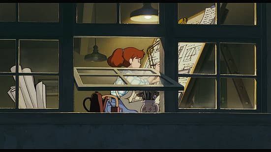Studio Ghibli, Porco Rosso, #红猪, capture d'écran, Fond d'écran HD HD wallpaper