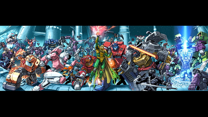 anime characters wallpaper, G.I. Joe, Transformers, Optimus Prime, Snake Eyes (character), HD wallpaper