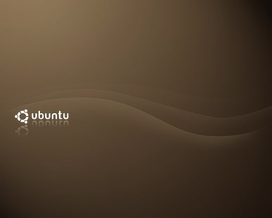 Ubuntu logosu, ubuntu, işletim sistemi, teknoloji, arka plan, HD masaüstü duvar kağıdı HD wallpaper