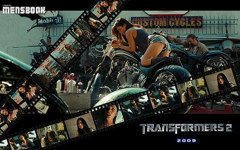 Megan Fox Crazy On Bike, loco, bicicleta, megan, Fondo de pantalla HD HD wallpaper