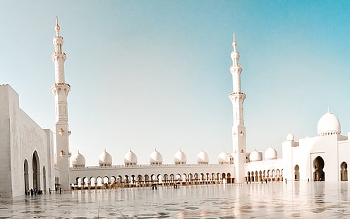 مسجد الحج ، ديني ، أبيض ، مسلم ، مسجد ، حج، خلفية HD HD wallpaper