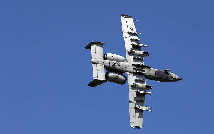 avião, A10, Fairchild Republic A-10 Thunderbolt II, HD papel de parede