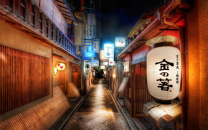 Chinatown HDR, Japan, Chinatown, HD-Hintergrundbild