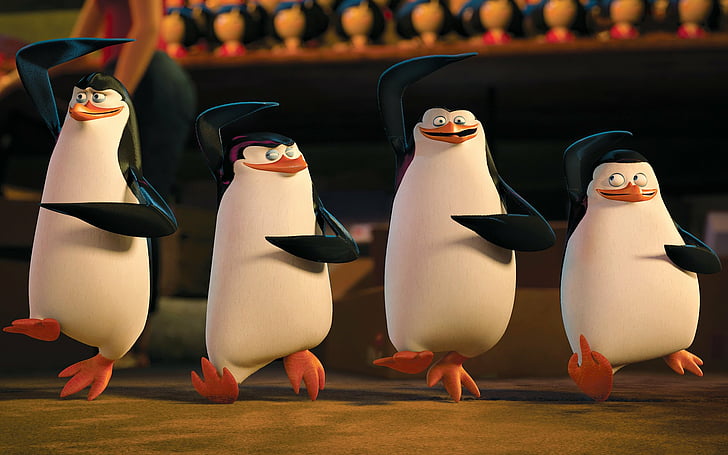 Филм, Пингвините от Мадагаскар, HD тапет