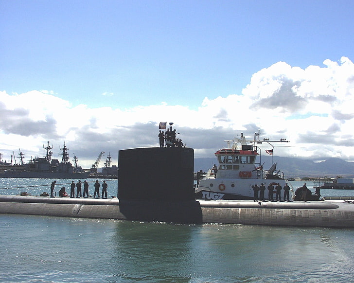 submarine, vehicle, military, HD wallpaper