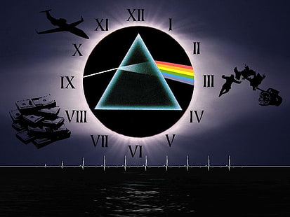 pink floyd dark side of the moon, Band (Music), Pink Floyd, HD tapet HD wallpaper
