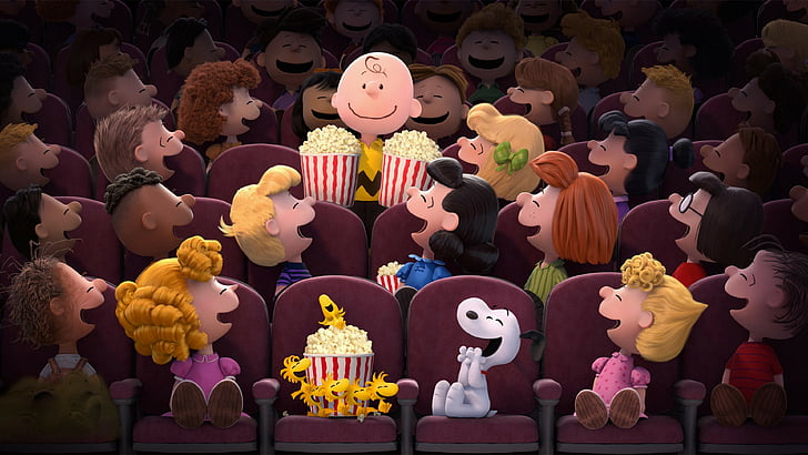 Charlie Brown-Illustration, der Erdnuss-Film, Snoopy, Charlie Brown, HD-Hintergrundbild