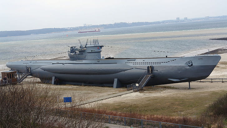 подводная лодка, U 995, HD обои