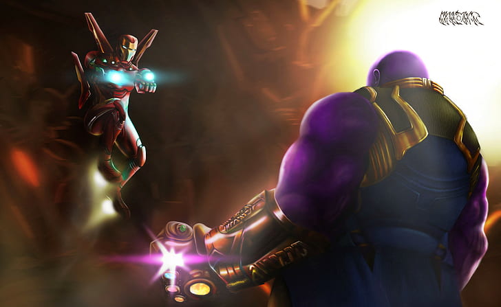 Movie, Avengers: Infinity War, Iron Man, Thanos, Wallpaper HD |  Wallpaperbetter