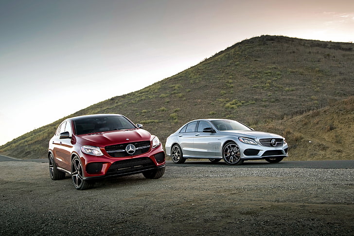 Mercedes-Benz, Mercedes, AMG, C-Class, W205, C292, GLE-Class, Wallpaper HD