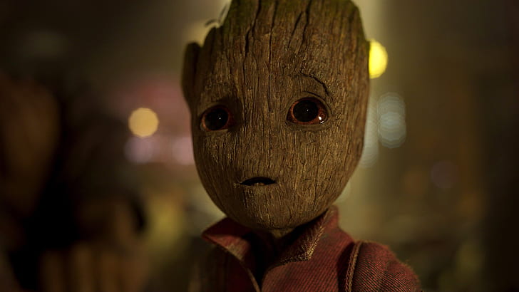 Baby Groot Guardians Of The Galaxy Vol 2 4K, Baby, Galaxy, Guardians, The, Vol, Groot, Fond d'écran HD