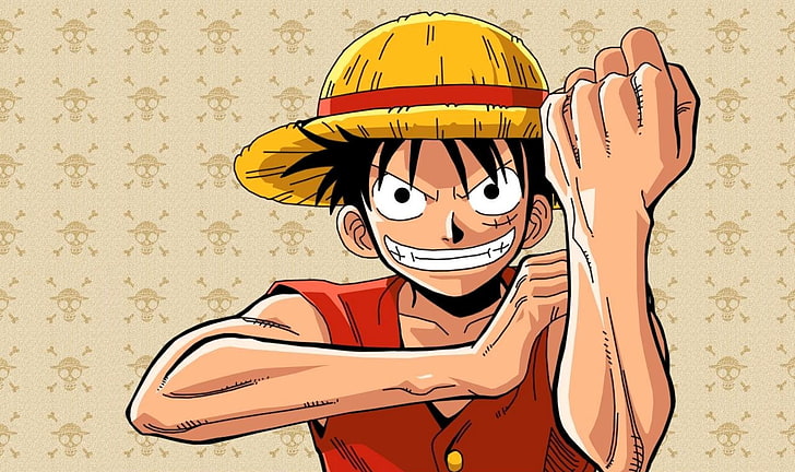One Piece, Boy, Monkey D. Luffy, HD wallpaper
