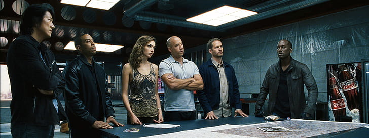 Fast Furious 6 Cast, snabb, rasande, cast, filmer, HD tapet