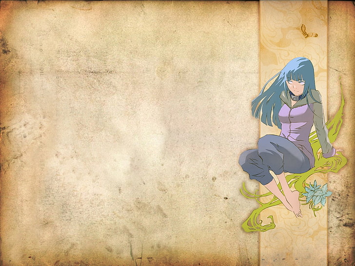 Blue-haired female anime character, Anime, Naruto, Hinata Hyūga, HD  wallpaper | Wallpaperbetter