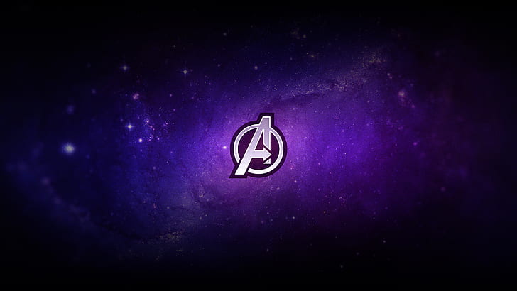 The Avengers, Avengers EndGame, Logo, Sfondo HD
