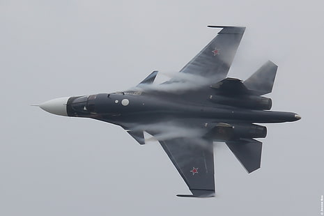 aereo, militare, aeronautica militare, aereo, Sukhoi Su-34, Sfondo HD HD wallpaper