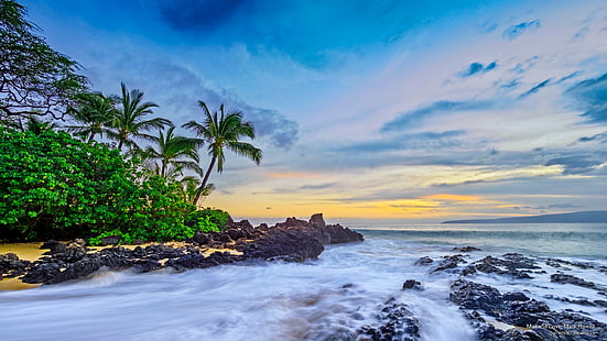 Макена Коув, Мауи Хавай, острови, HD тапет HD wallpaper