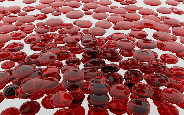Blood, Cells, Form, Surface, HD wallpaper