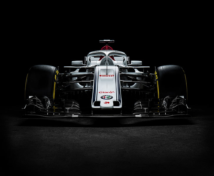 4K, Sauber C36, carros de F1, 2018, Fórmula 1, HD papel de parede