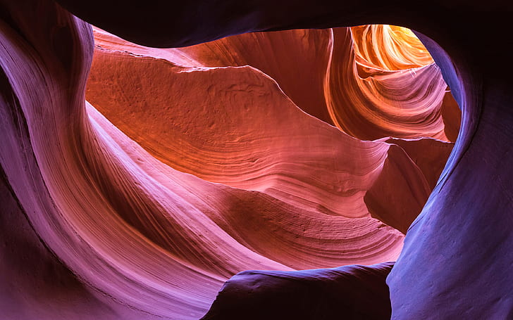4K, Antelope Canyon, Arizona, HD wallpaper