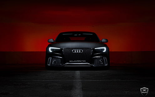 Audi S5 negro, audi s5, Fondo de pantalla HD HD wallpaper