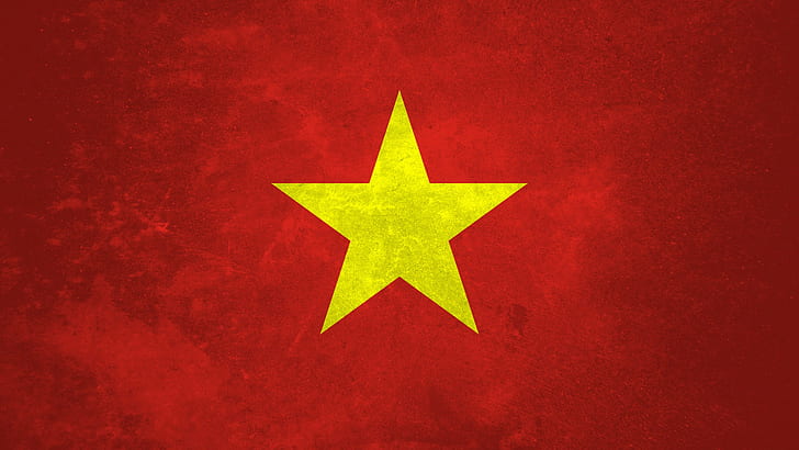 bandeira, vietnã, HD papel de parede