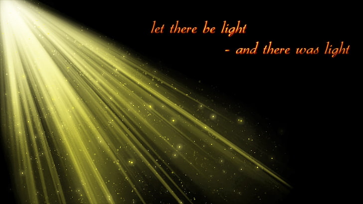 الضوء الأصفر ، الله ، الأضواء ، الاقتباس ، الكتاب المقدس، خلفية HD