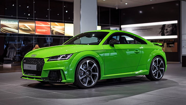 2016, Audi, Autos, grün, tt-rs, HD-Hintergrundbild