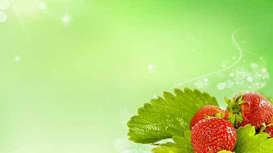 Strawberry HD Desktop, fragola, desktop, Sfondo HD HD wallpaper