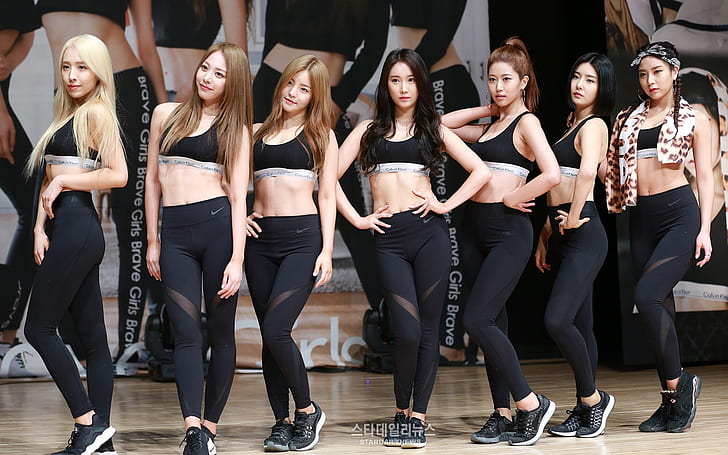 Brave Girls, koreansk musikgrupp 03, koreansk flickgrupp, Brave, Girls, koreansk, musik, grupp, HD tapet