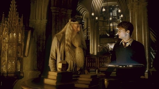 Harry Potter, Harry Potter dan Pangeran Berdarah Campuran, Albus Dumbledore, Wallpaper HD HD wallpaper