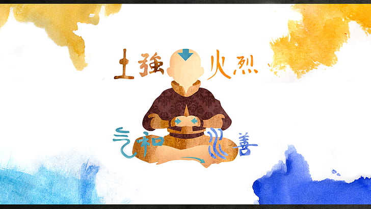 Avatar (Anime), Avatar: The Last Airbender, Aang (Avatar), Fet, HD tapet