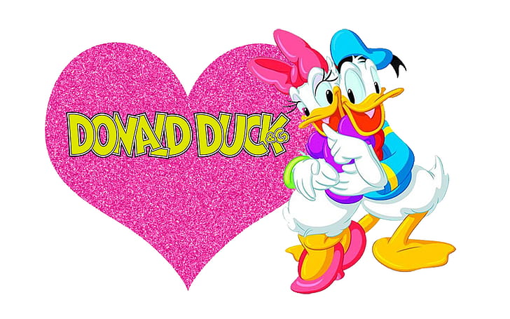 Donald Duck And Daisy Duck In Love Hd Wallpaper 1920×1200, HD wallpaper