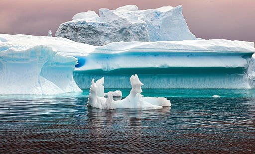 white ice form during daytime, Icebergs, white, ice, form, daytime, Christopher Michel, antarctica, iceberg - Ice Formation, south Pole, glacier, arctic, ice Floe, nature, snow, cold - Temperature, greenland, frozen, polar Climate, iceland, jokulsarlon Lagoon, lake, winter, northern Alaska, north Pole, water, bird, pack Ice, melting, HD wallpaper HD wallpaper