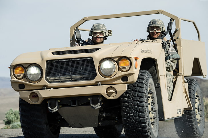 U.S. Army, Phantom Badger, combat support vehicle, HD wallpaper