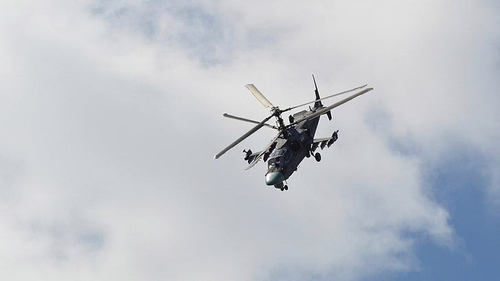 helikoptery, kamov ka-52, wojskowe, Tapety HD