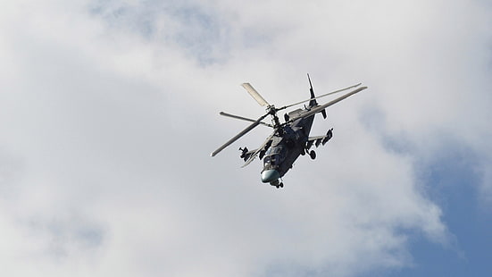 헬리콥터, kamov ka-52, 군용, HD 배경 화면 HD wallpaper