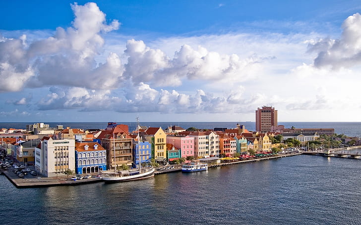 Curacao from Above, from, curacao, above, HD wallpaper