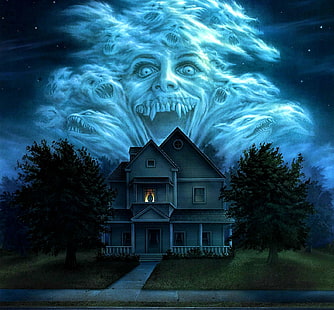 comedy, dark, film, fright, halloween, haunted, horror, movie, night, poster, vampire, HD wallpaper HD wallpaper