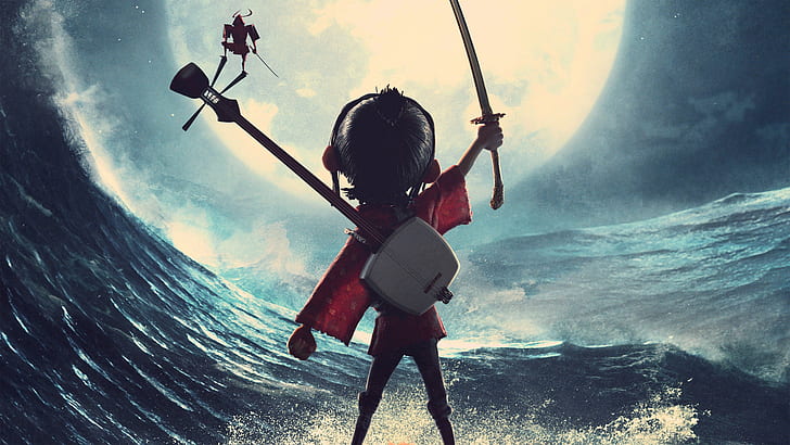 Kubo and the Two String poster, kubo and the two strings, HD wallpaper