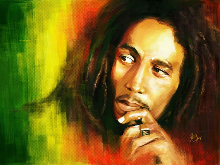 Bob Marley Musician Reggae Men Dreadlocks Jamaica Hd Wallpaper Wallpaperbetter
