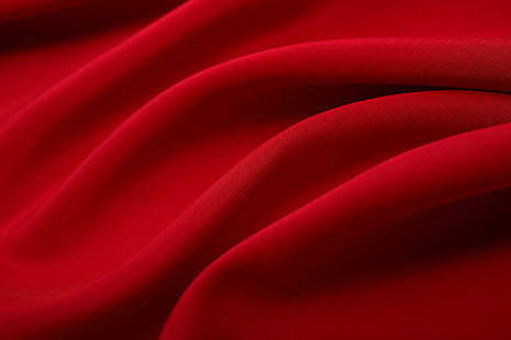 tissu de soie rouge, rouge, texture, tissu, texture de tissu, Fond d'écran HD HD wallpaper