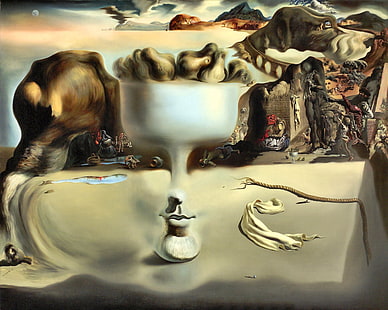 Salvador Dali Peinture, art, Dali, surréalisme, surréaliste, belle, résumé, oeuvre, peinture, écran large, Salvador Dali, surréaliste, Fond d'écran HD HD wallpaper